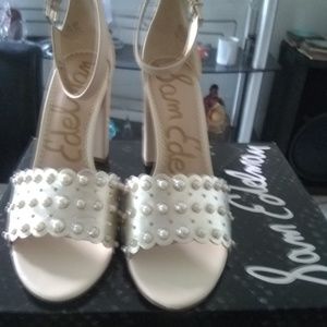 Sam Edelman Gold Sandals